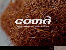 Tablet Screenshot of goma.nu